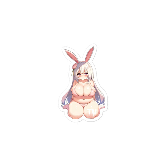 The Harem Chubby Bunny Girl Sticker