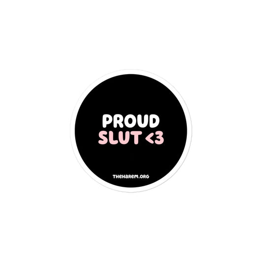 The Harem Proud Slut Sticker