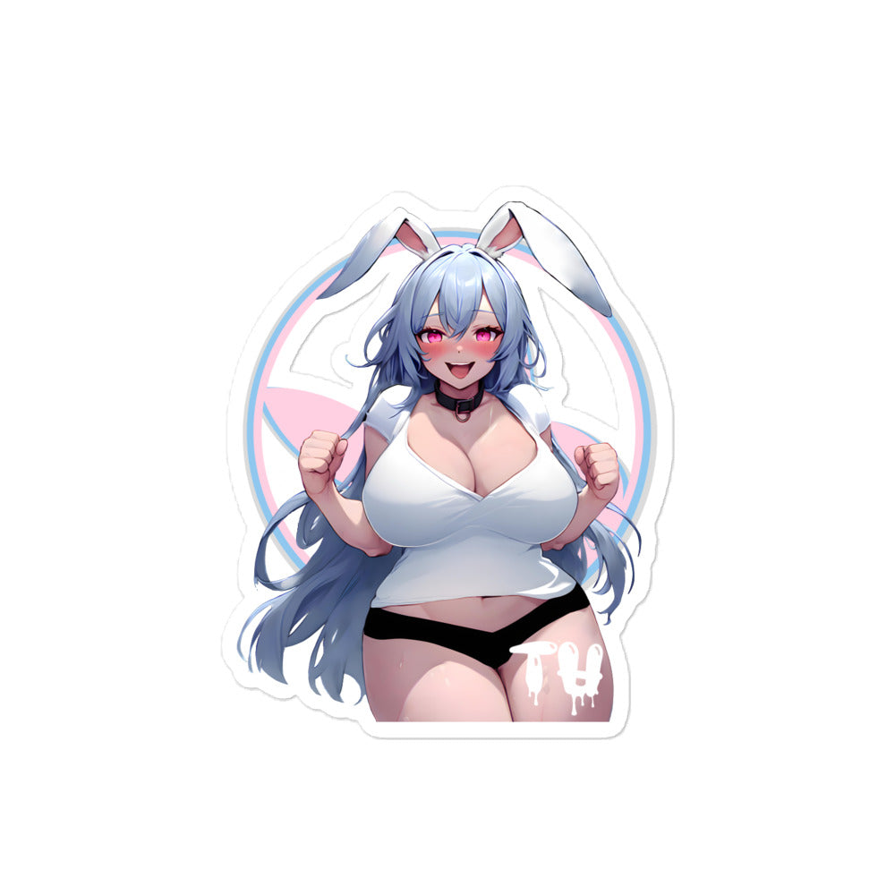 Lily, The Bunny Girl Sticker