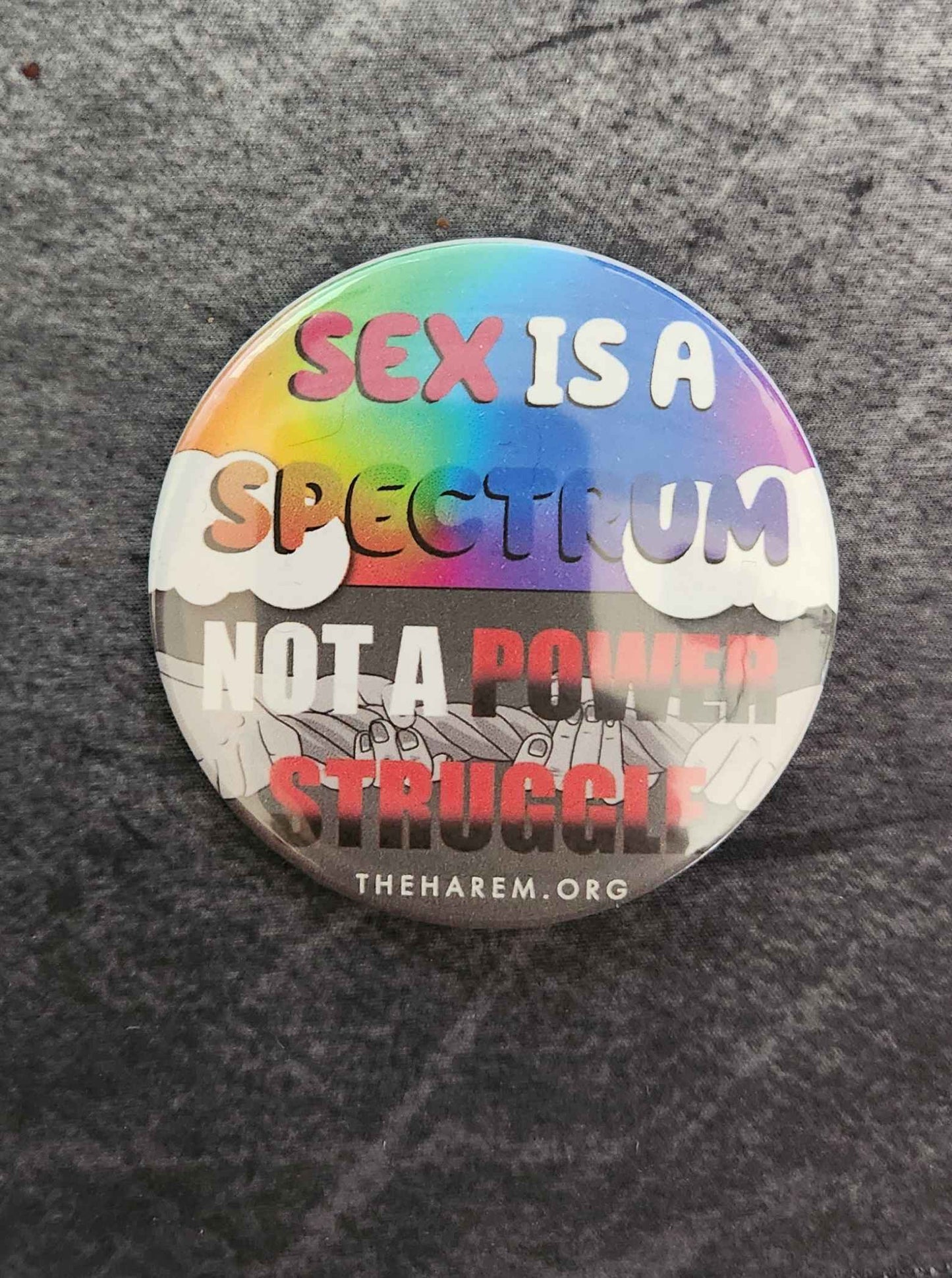 Sex Is A Spectrum Pin