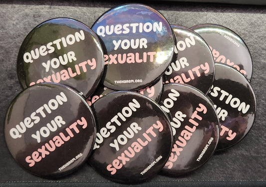 Question Your Sexuality Pins