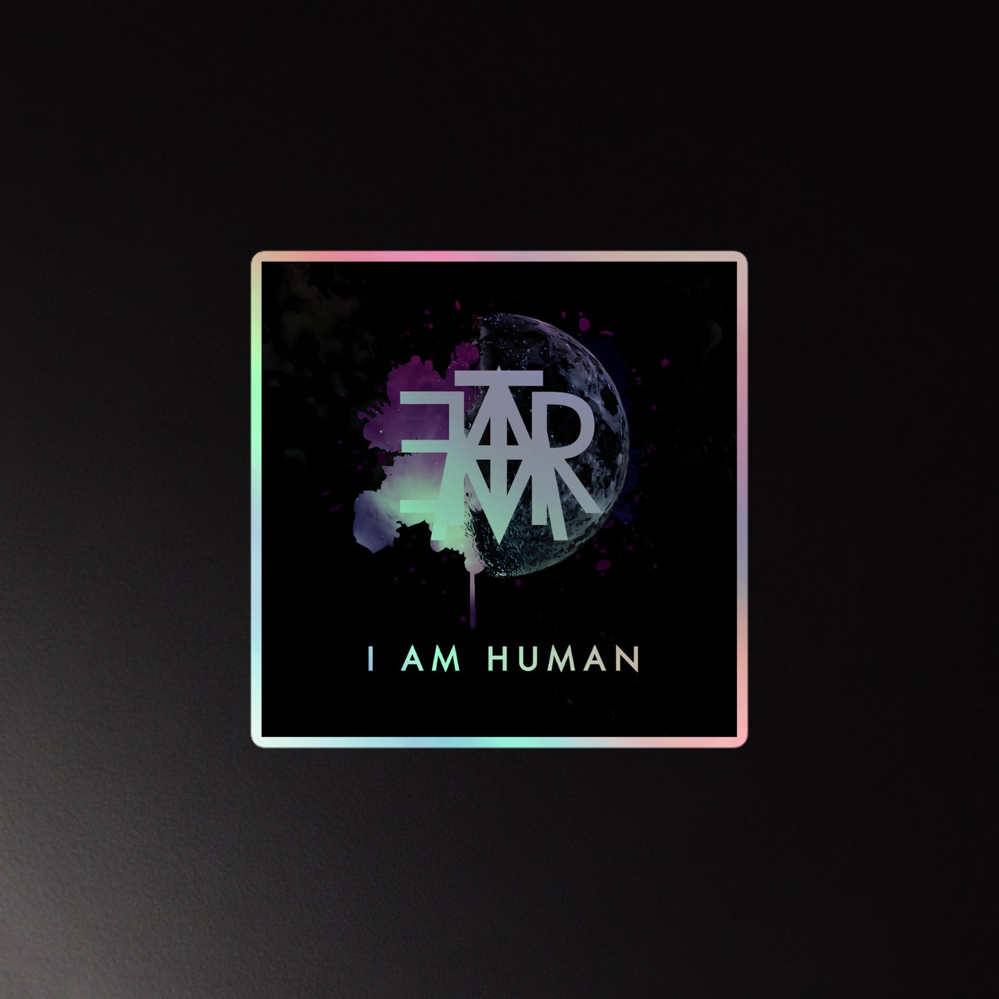 I AM HUMAN STICKER